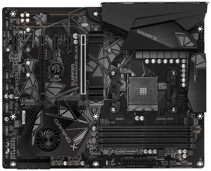Produktbild Gigabyte X570 Gaming X (AM4, AMD X570, ATX)