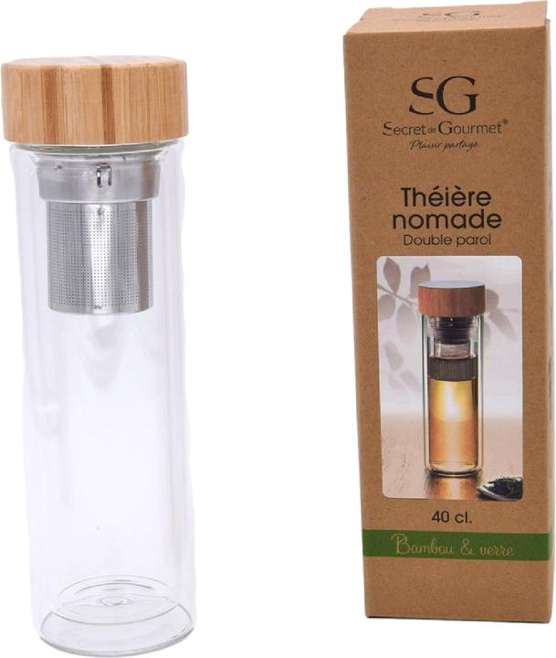 Produktbild NoName Théière nomade Secret de Gourmet 40cL (Transparent) (0.40 l)