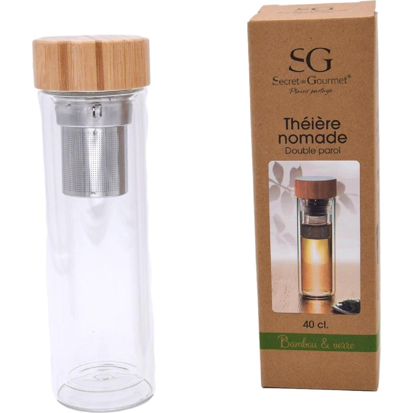 Thumbnail - NoName, Teekanne, Théière nomade Secret de Gourmet 40cL (Transparent) (0.40 l)
