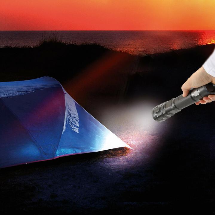 Actual product image Lampa Patrol LED torch, made of aluminium (6 cm)