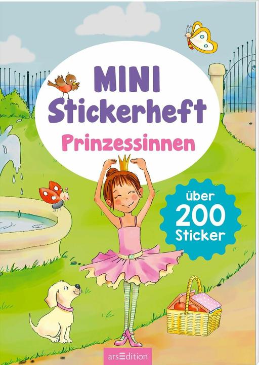 Produktbild MINI-Stickerheft – Prinzessinnen