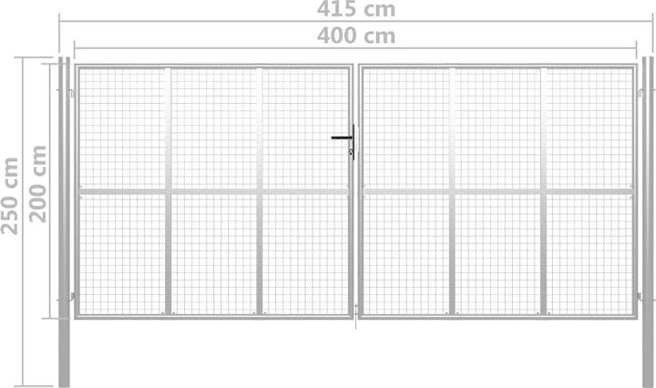 Produktbild vidaXL Gartentor