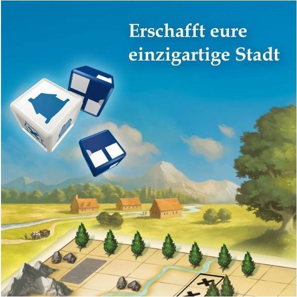 Produktbild Kosmos Familienspiel My City Roll & Write (Deutsch)