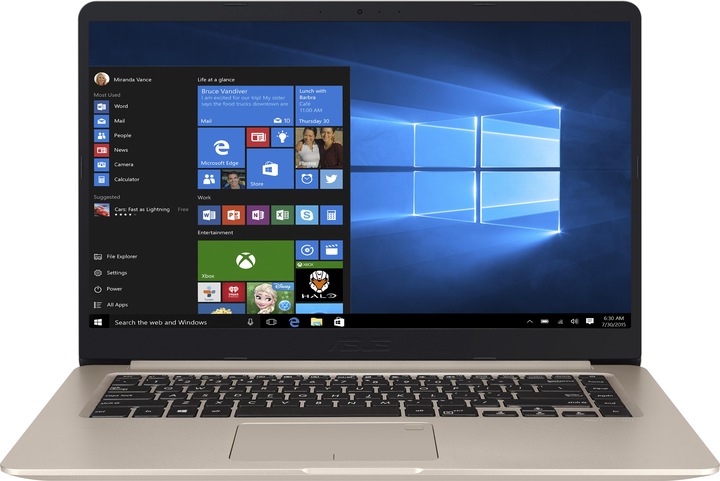 Image du produit ASUS VivoBook S15 S510UA-BQ423T (15.60", Intel Core i5-8250U, 8 Go, 256 Go)
