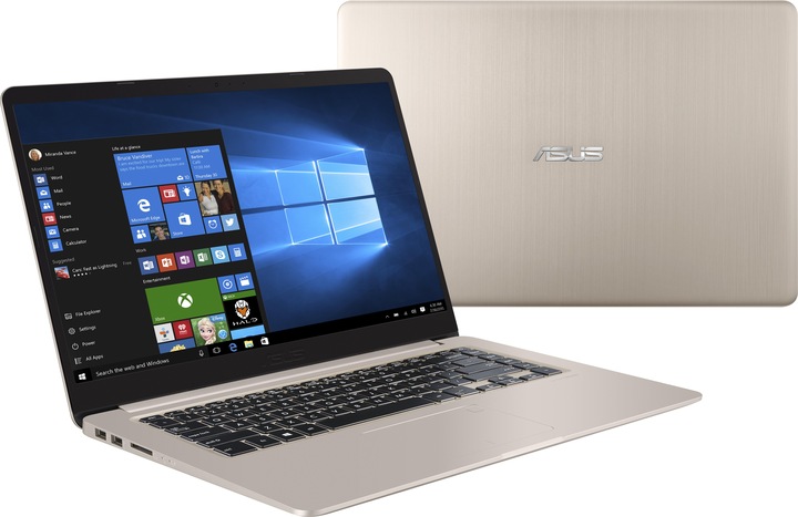 Image du produit ASUS VivoBook S15 S510UA-BQ423T (15.60", Intel Core i5-8250U, 8 Go, 256 Go)