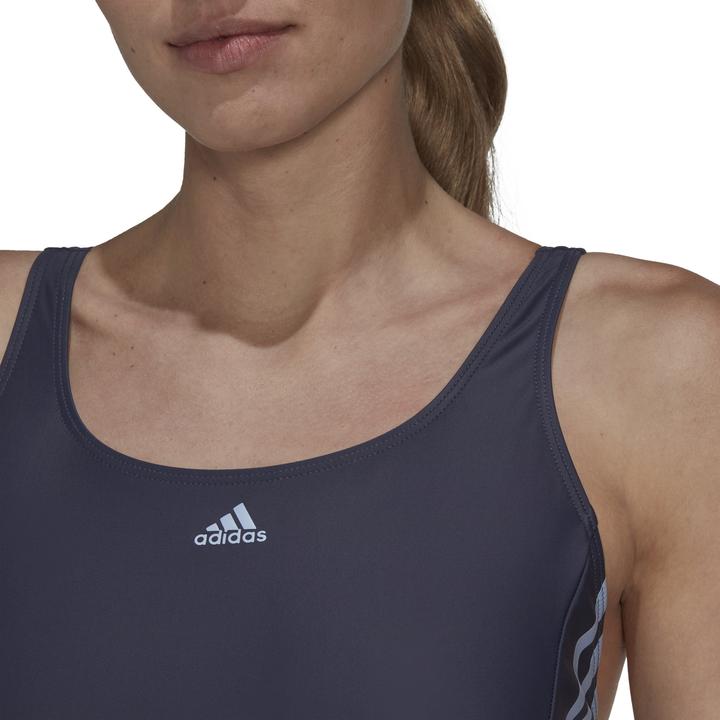 Actual product image Adidas Women's 3-Stripes Mid Swimsuit (46)