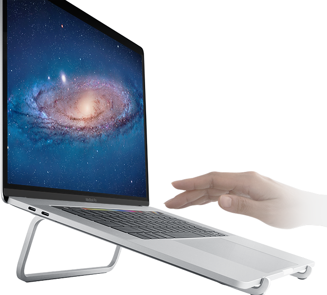 Actual product image Raindesign mBar - Notebook Stand - Space-grey
