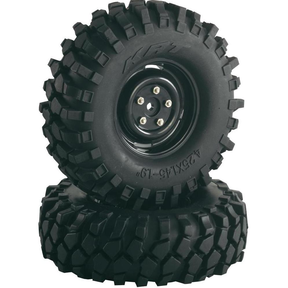 Absima Wheel Set Crawler Steelhammer