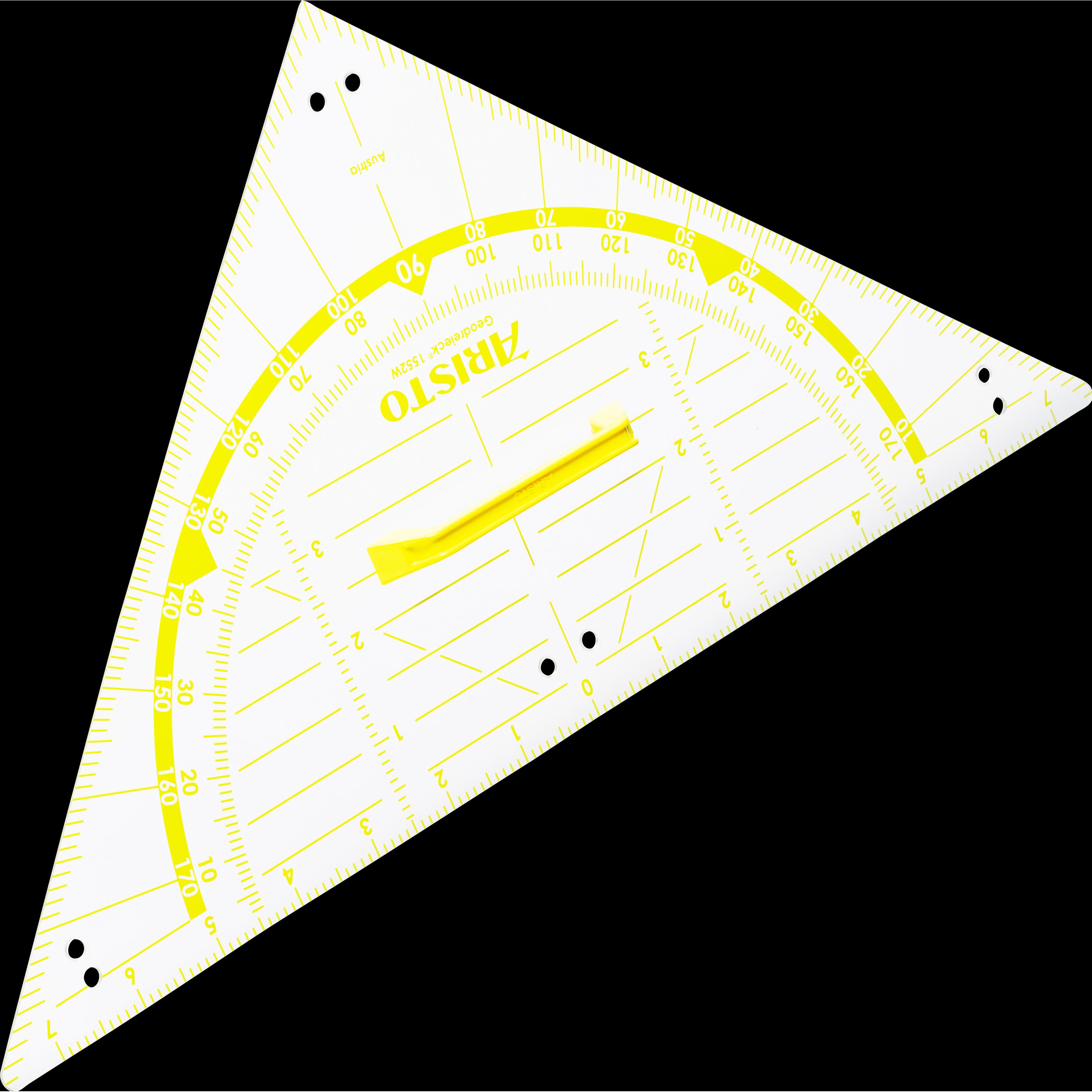 Aristo, Lineal, Wandtafel Geodreieck (800 mm)