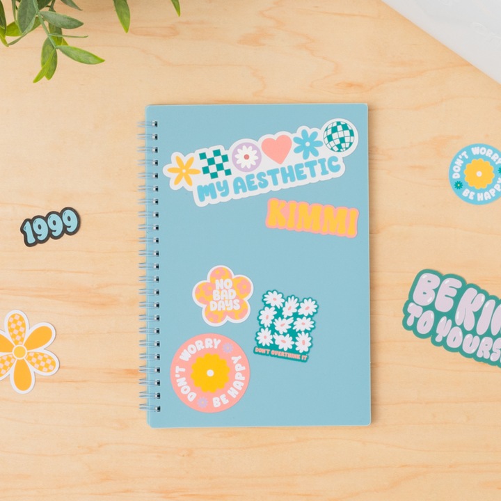 Productafbeelding Cricut Stickerpapier Joy Xtra bedrukbaar A4, 8 stuks, wit (0 g/m², 8 x)