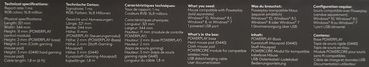 Actual product image Logitech G Powerplay Wireless Charging System (L)