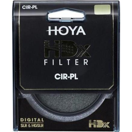 Hoya Filtro polarizzatore HDX Circulair 62 mm (62 mm, Filtri polarizzanti), Filtro fotografico, Nero