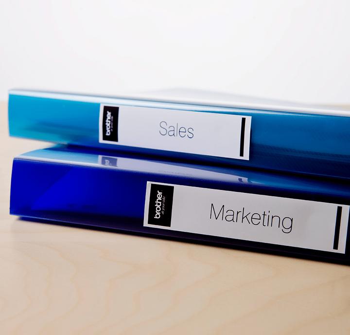 Actual product image Brother QL-600B (300 dpi)