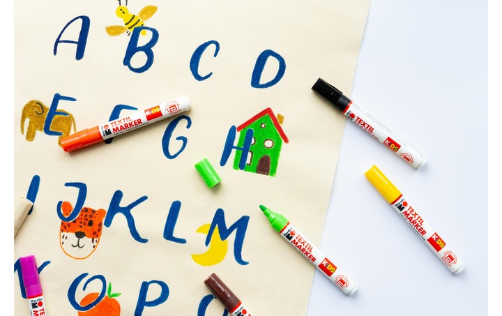 Immagine prodotto Marabu Matita tessile KiDS (Multicolore, 10 x)