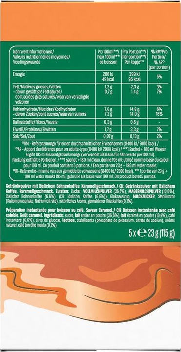 Image du produit Starbucks Latte au caramel (115 g)
