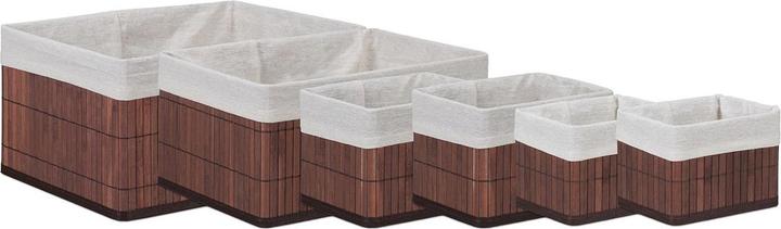 Produktbild Relaxdays 6x Aufbewahrungskorb