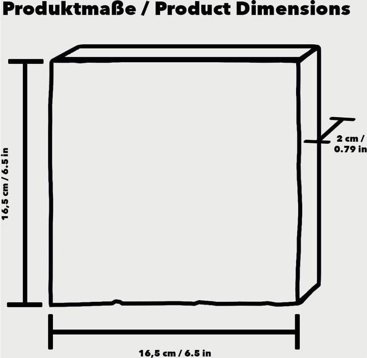Productafbeelding Braun Servietten 33x33cm 20er Pg (20 Pcs., 33 x 33 cm)