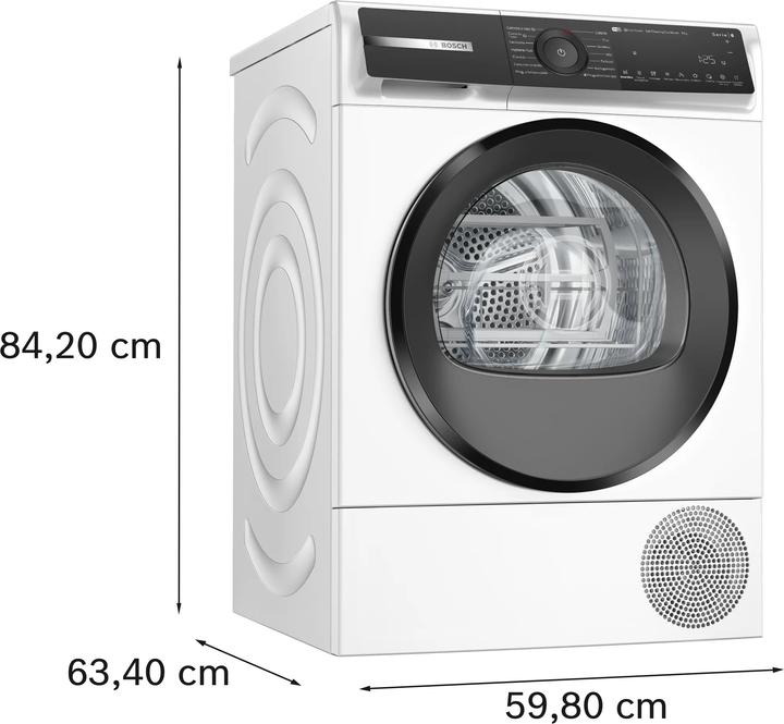 Image du produit Bosch Hausgeräte WQH245A0IT Sèche-linge 9 Kg Classe A (9 kg, Droite)