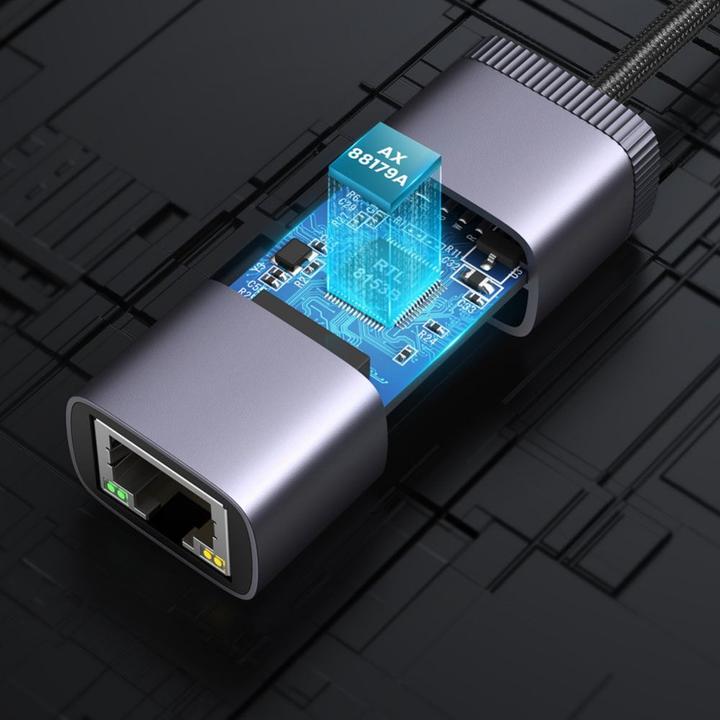 Immagine prodotto Ugreen USB-C to RJ45 Netzwerkadapter (USB-C, RJ45 (1x))
