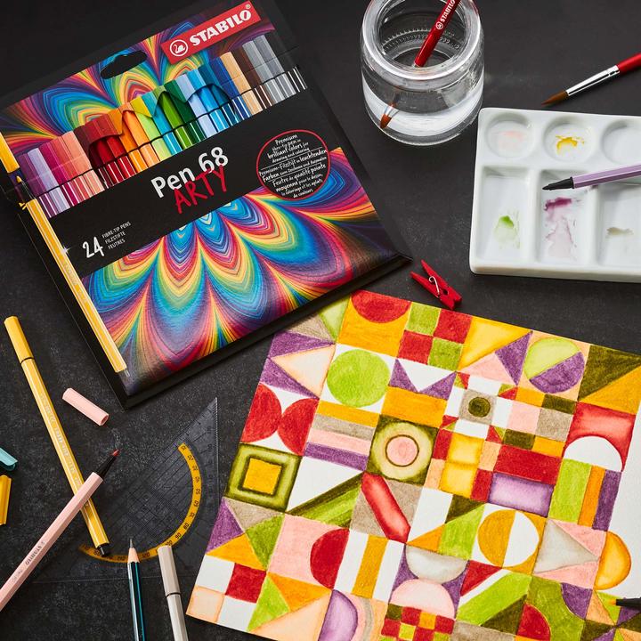 Produktbild STABILO Pen 68 Premium-Filzstift (Mehrfarbig, 1 x)