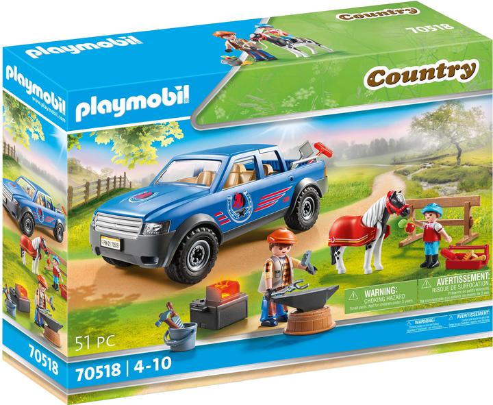 Productafbeelding Playmobil Mobiele hoefsmid (70518, Playmobil Land)