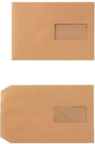 Actual product image Office Depot Envelopes with window brown C5 (229 x 162 mm, 500 x)