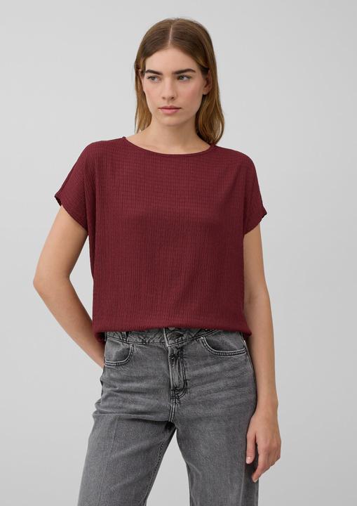 Immagine prodotto S.Oliver T-Shirt Strukturiertes T-Shirt im Relaxed Fit (44)