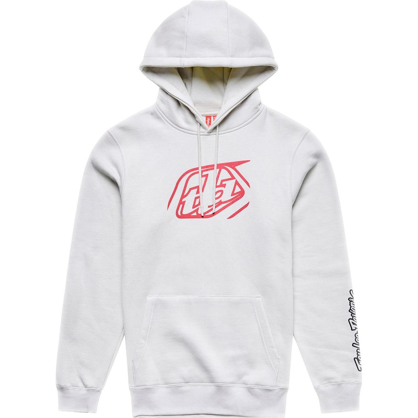 Troy Lee Designs, Felpa + Maglione, Pullover Hoodie, Badge, pumice, L, Beige, (L)