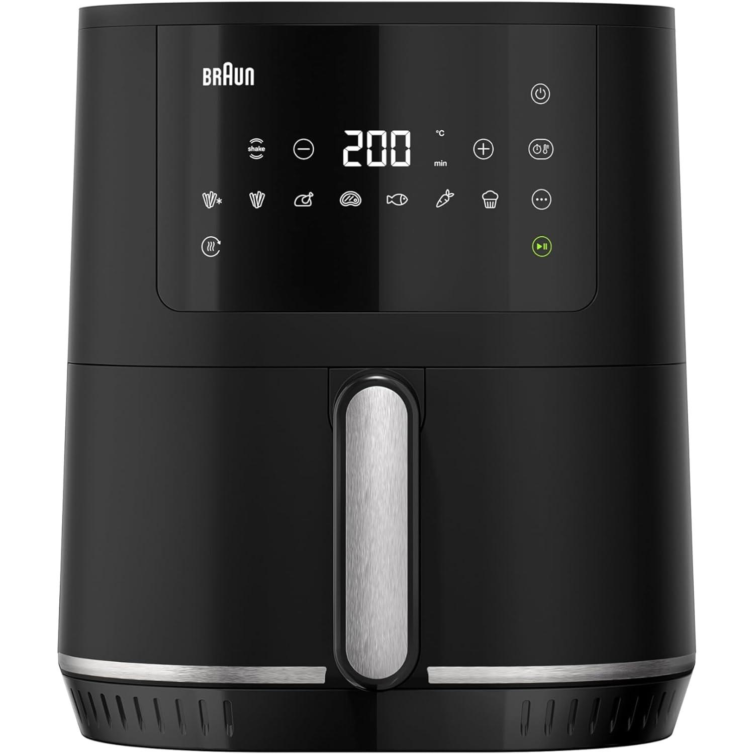 Braun Heissluft-Fritteuse MultiFry 3 HF3030 4.3 l, Friggitrice, Nero