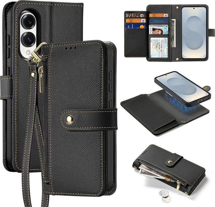 Produktbild Dux Ducis Lawa Series MagSafe Kunstleder Bookcover Hülle (Samsung Galaxy S25 Edge)
