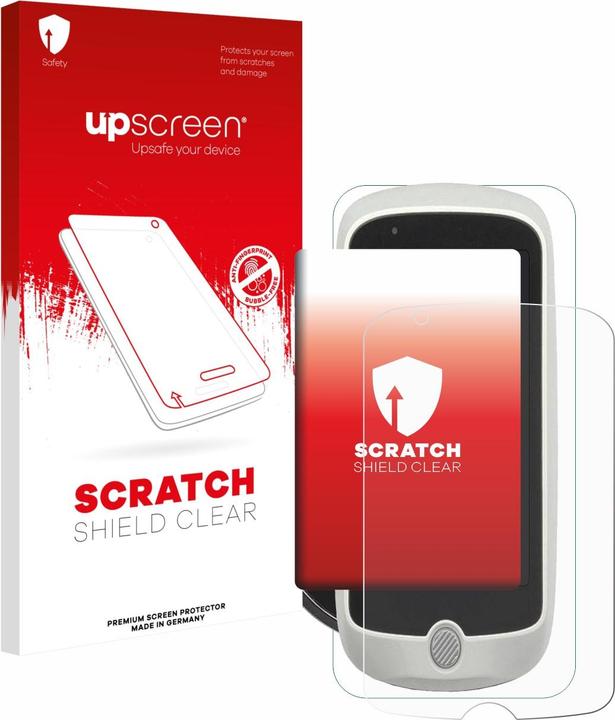 upscreen Schutzfolie für Mio Cyclo 215 HC Displayschutz Displayschutzfolie Folie Klar Transparent