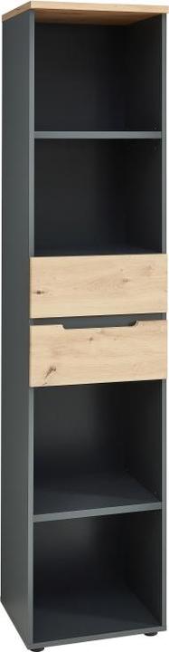 Artisan Eiche Holznachbildung, Braun, Graphit, Grau