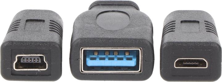 Image du produit Heitech Kit de 3 adaptateurs USB-C