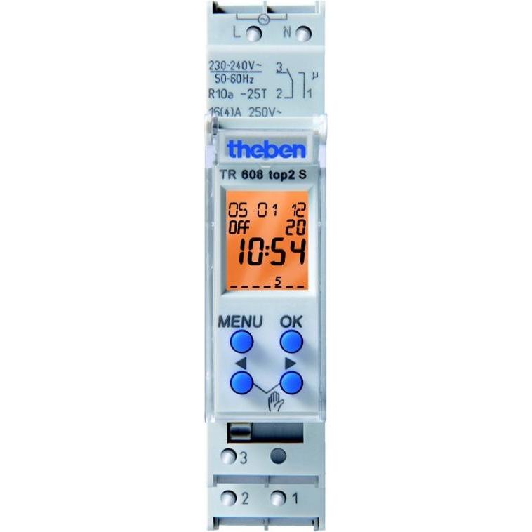 Theben, Zeitschaltuhr, TR 608 top2 S
