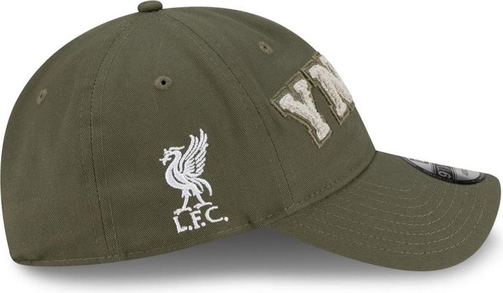 Actual product image New Era 9Twenty Adjustable Cap - Boucle FC Liverpool Oliv (One size)