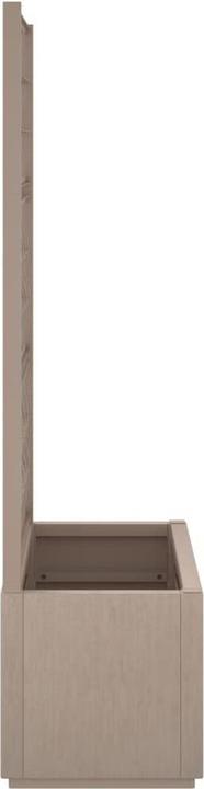 Image du produit vidaXL Pflanzkübel mit Rankgitter PP