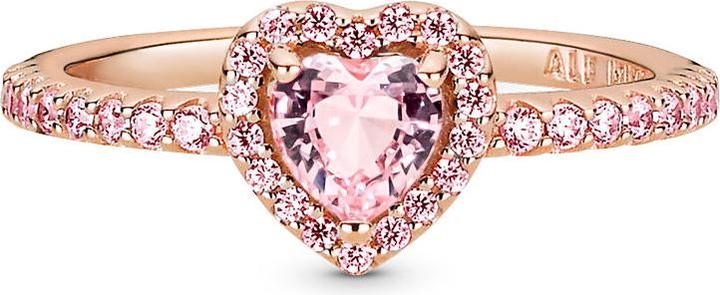 Immagine prodotto Pandora Anello a cuore scintillante in oro rosa 14k (56)