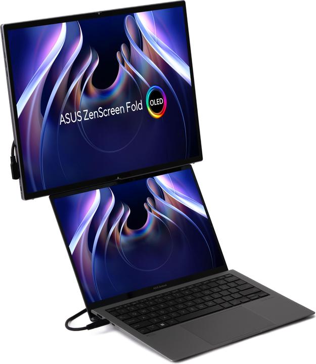 Actual product image ASUS ZenScreen Fold OLED MQ17QH (2560 x 1920 pixels, 17.30")