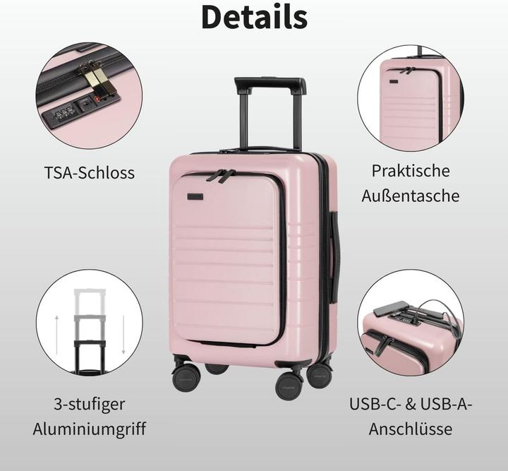 Actual product image Eternitive Rollkoffer E3 (33 l)