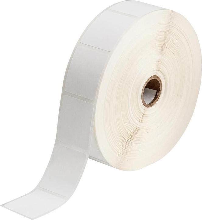 Actual product image Brady BPT-222-305, B-7606, paper, white, 57.15 x 76.20 mm, permanent (1 PU = 12 rolls á 500 E.) (59.94 mm)