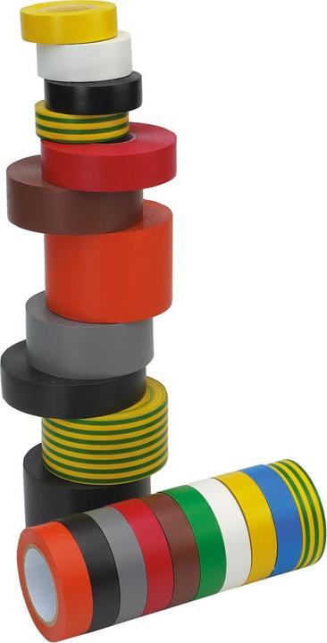 Cimco Isolierband Universal DIN EN 60454 Farbe schwarz 50 mmx25 m (50 mm)