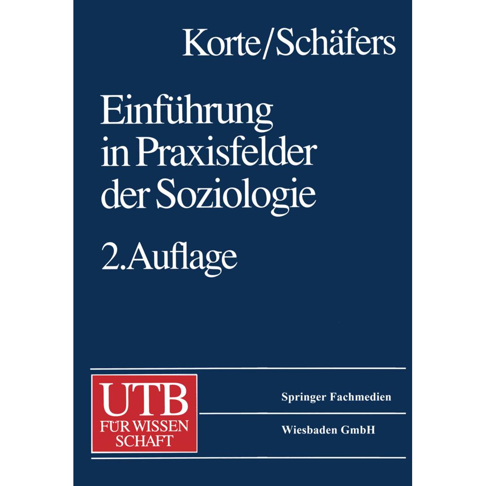Einführung in Praxisfelder der Soziologie, Fachbücher von Hermann Korte