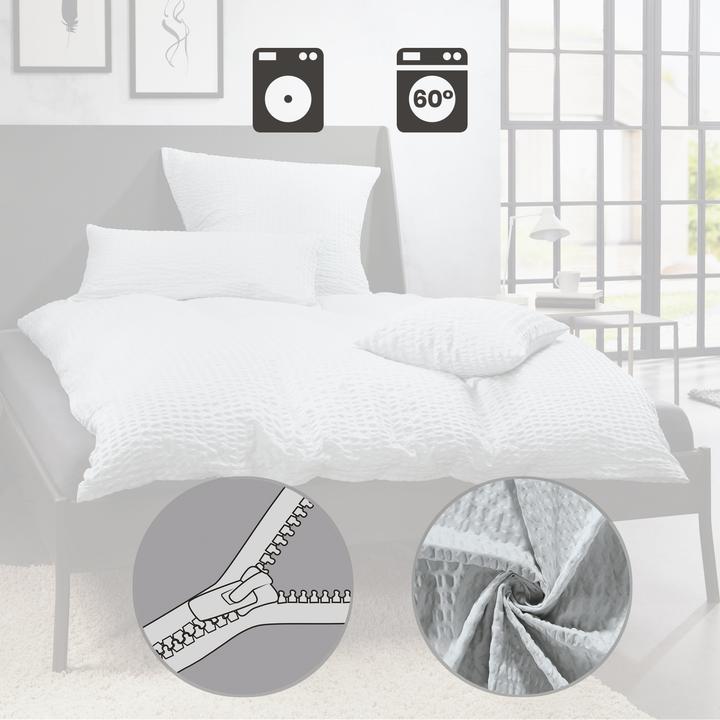 Image du produit Redbest Detroit (Set de linge de lit, 80 x 80 cm, 135 x 200 cm)