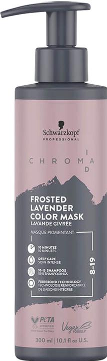 Produktbild Schwarzkopf Chroma ID Bonding Color Mask 8-19 Hellblond Cendré Violett (300 ml)