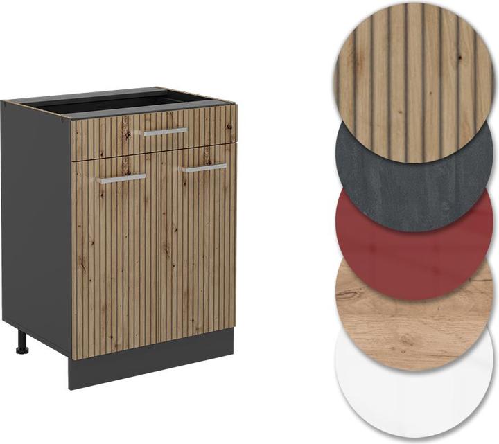 Actual product image Vicco Küchenunterschrank R-Line (80 x 60 x 81.5 cm)