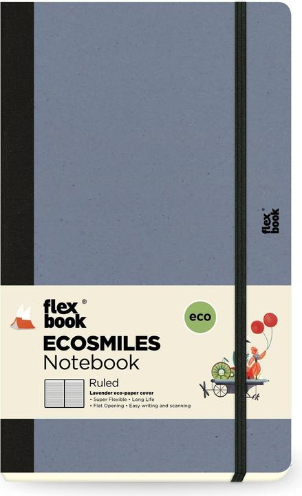 Actual product image Flexbook Notebook Ecosmiles (13 x 21 cm, Lined)