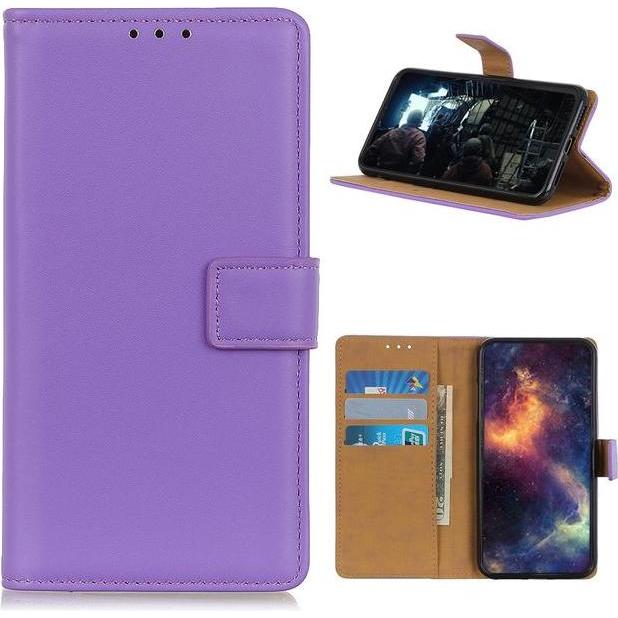 Thumbnail - MU Classic Classic II Leder Bookcover Series (Samsung Galaxy A42 5G), Smartphone Hülle, Violett