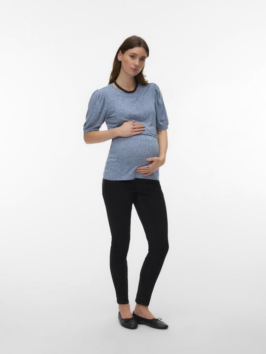 Immagine prodotto Mamalicious Normal geschnitten Rundhals Top Bluse