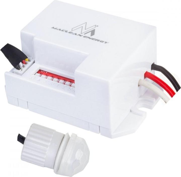 Actual product image Maclean PIR motion detector, 12-24V DC, MCE32 V (6 m)