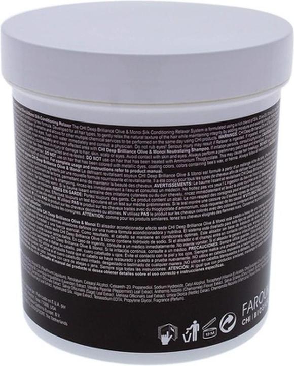 Actual product image Farouk Systems Chi Deep Brilliance Olive &amp Monoi Silk Conditioning Relaxer 908ml (908 ml)